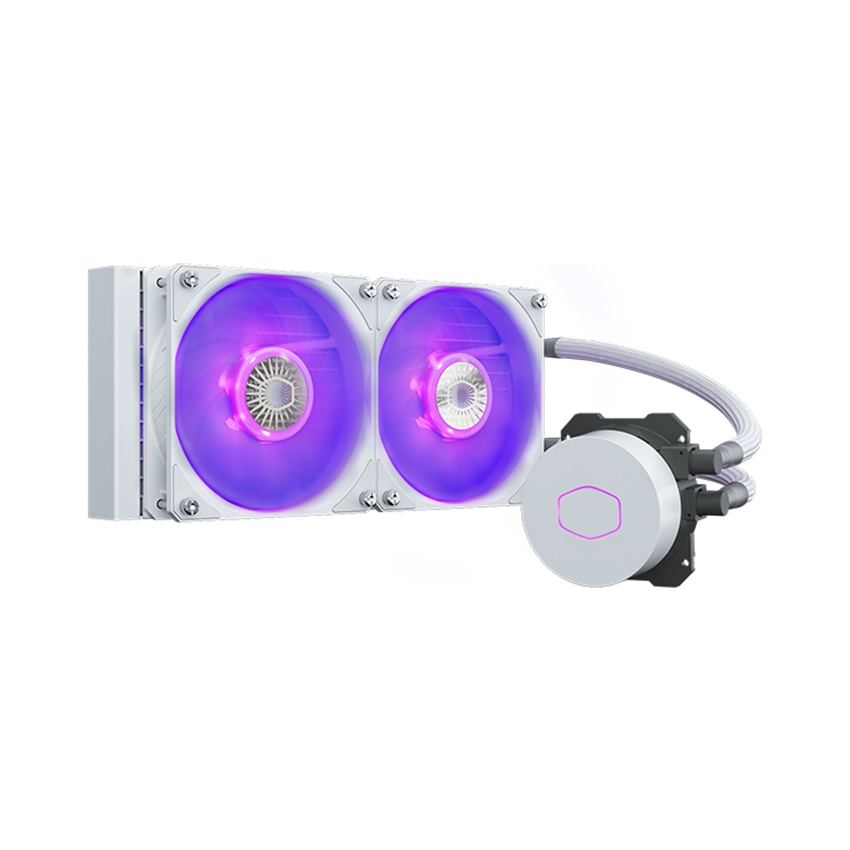 Tản nhiệt CPU AIO Cooler Master MASTERLIQUID ML240L V2 RGB White Edition