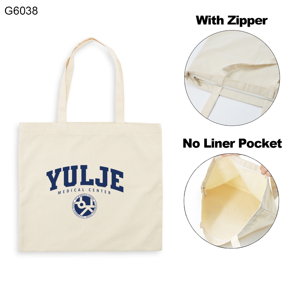 Danh Sách playlist Túi tote canvas Tổng Hợp In Hình pic Có Dây Kéo Cho Học Sinh