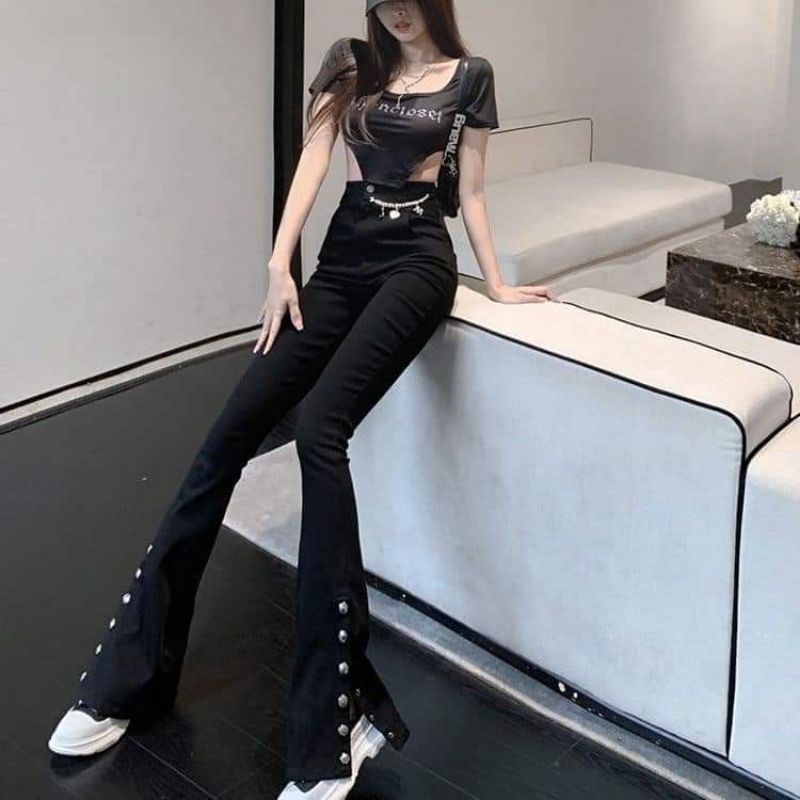 Quần Jean Nữ Cá Tính