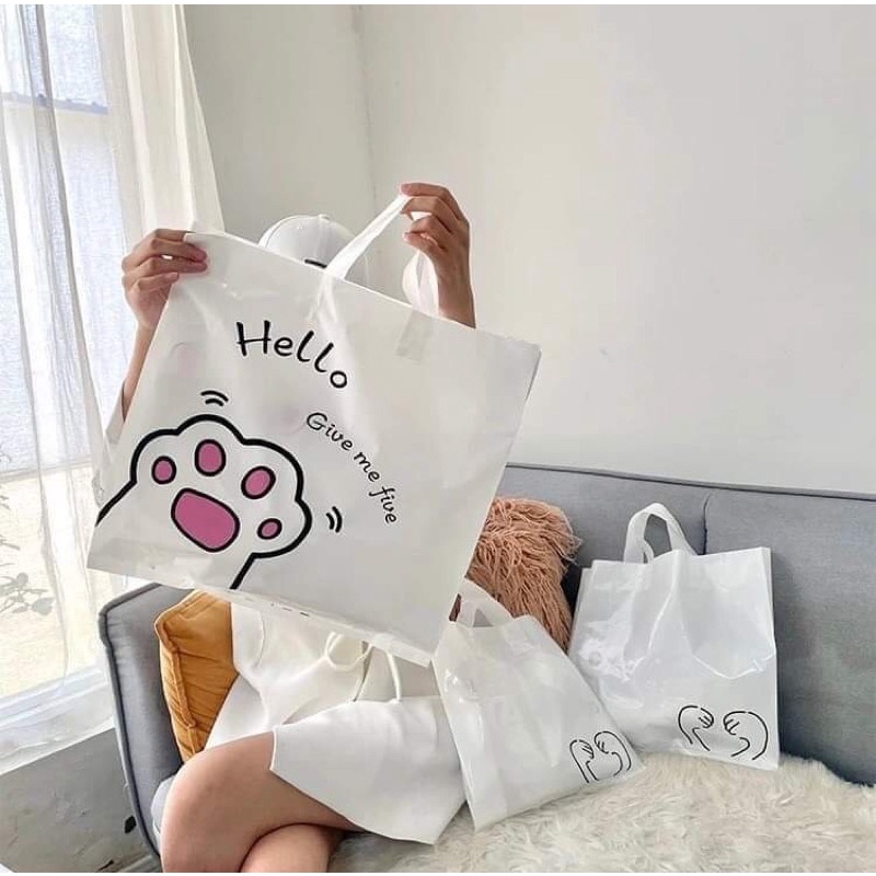 Túi nhựa PVC đựng đồ thời trang siêu bền