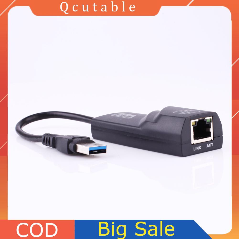 Bộ Chuyển Đổi Usb 3.0 Sang 10 / 100 / 1000 Gigabit Rj45 Ethernet Lan 1000mbps