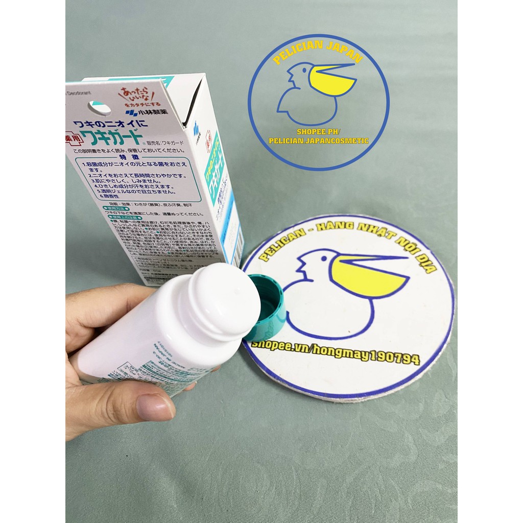 LĂN GEL KHỬ MÙI HÔI NÁCH KOBAYASHI NHẬT BẢN 50G