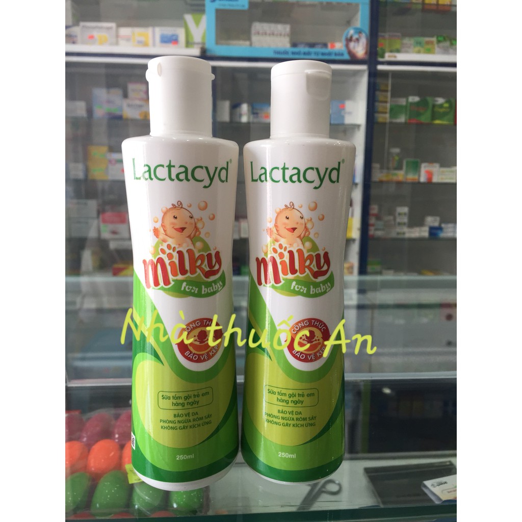 Lactacyd milky sữa tắm 250ml