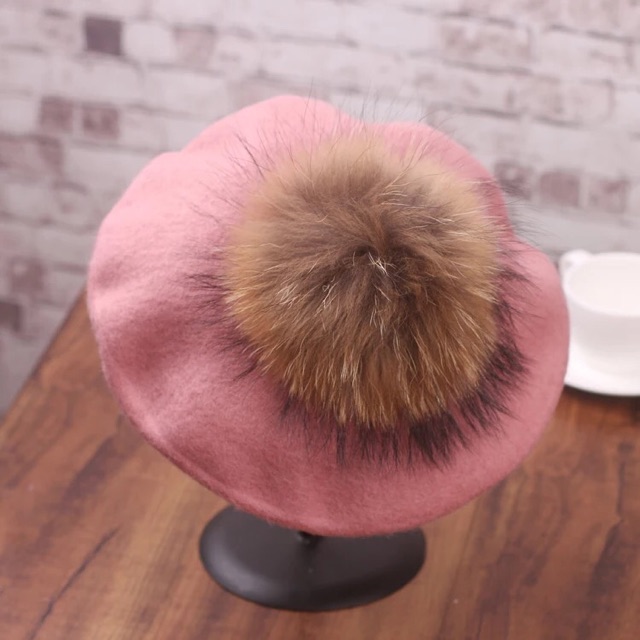 Mũ nồi dạ quả bông