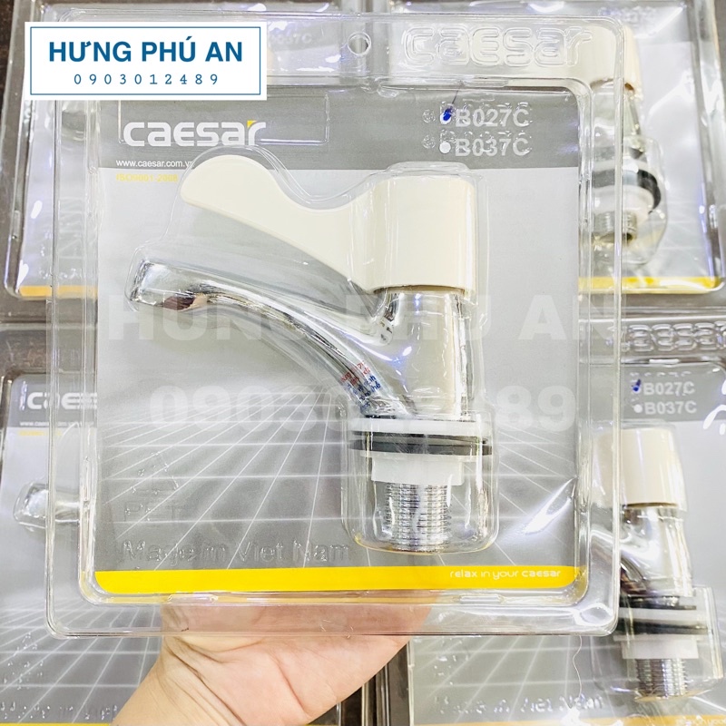 Vòi Lavabo nước lạnh CAESAR B037C - chính hãng