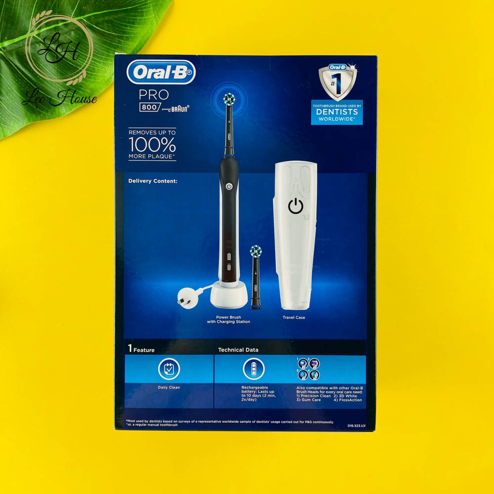 Bàn chải điện Oral B Pro 800 CrossAction