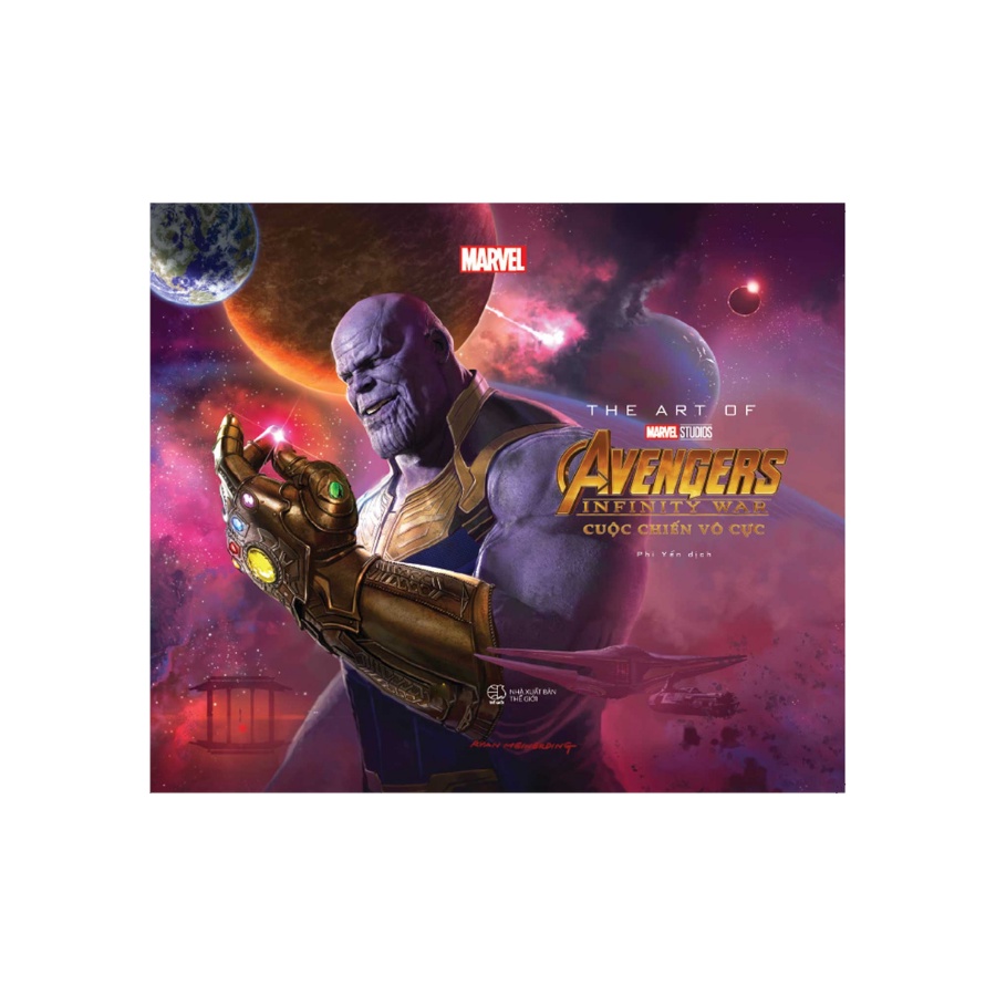 Sách - The Art Of Marvel Studios Avengers Infinity War Cuộc Chiến Vô Cực