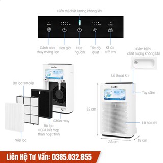 MÁY LỌC KHÔNG KHÍ KAROFI KAP-E114