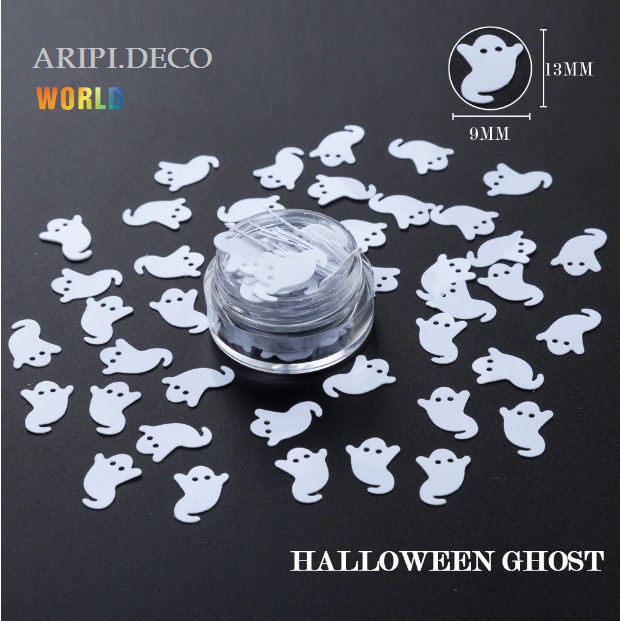 Kim sa, kim tuyến hình Halloween nhiều mẫu G23/ Nguyên liệu làm resin