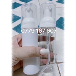 Chai lọ tạo bọt rửa mặt 60ml