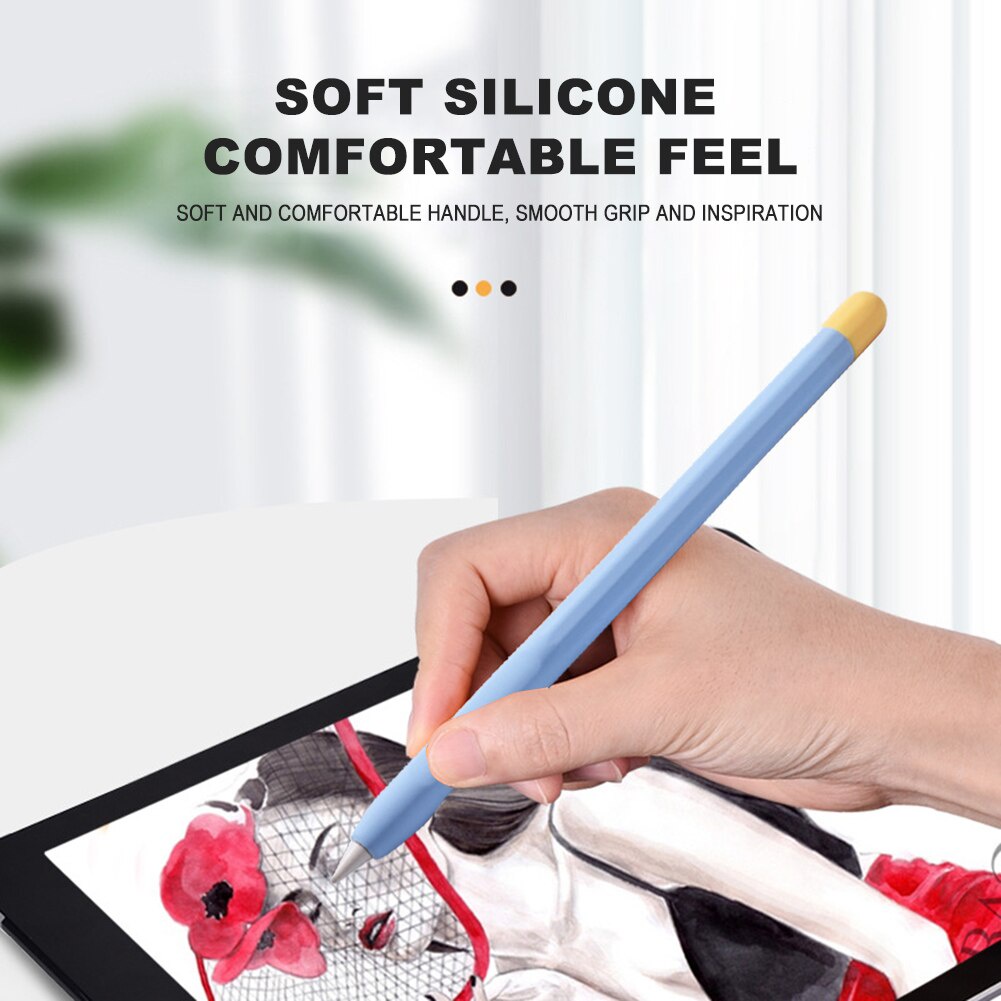 Vỏ bọc bảo vệ bút cảm ứng thích hợp cho Apple Pencil 1 2 1st 2nd