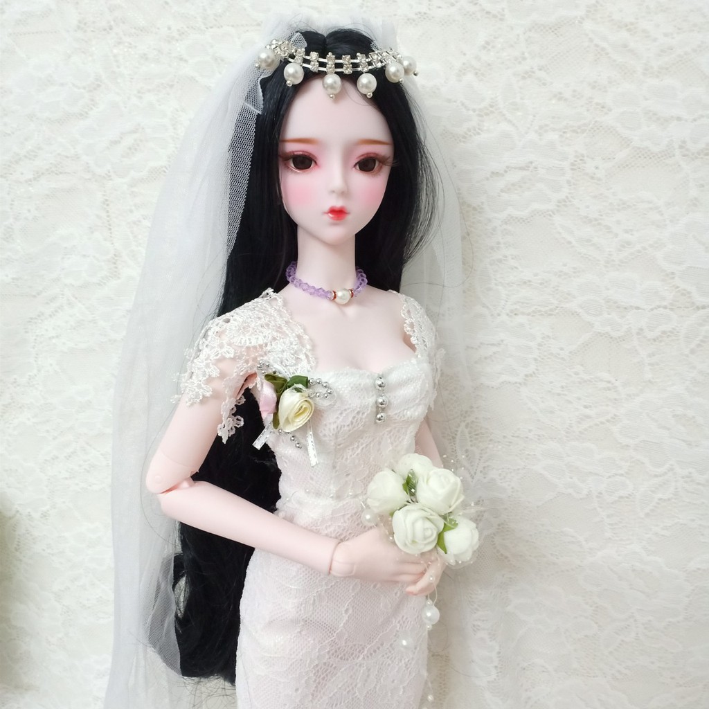 Búp bê Dreamfairy mặc váy cưới Sunnydoll