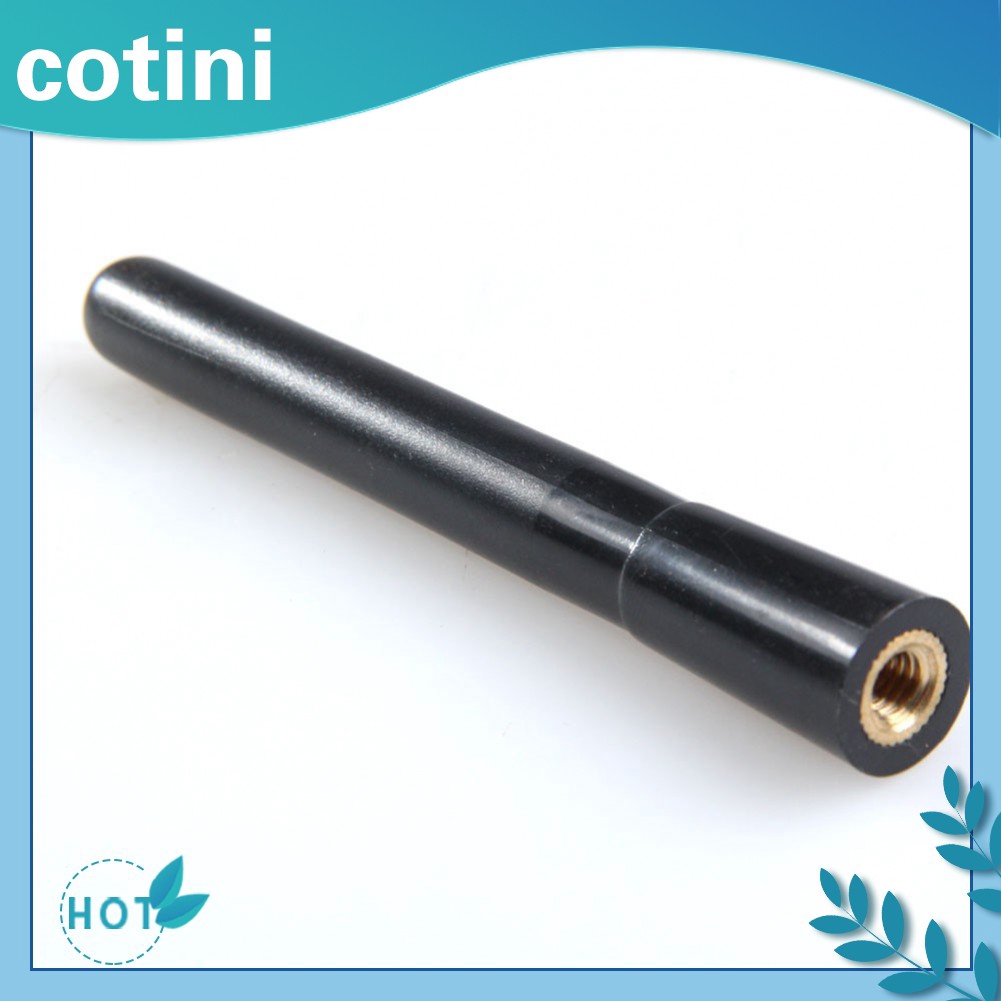 Phần mở rộng ăng-ten ngắn màu đen trên mái nhà toàn cầu mới 3,7 inch cho đài phát thanh xe hơi