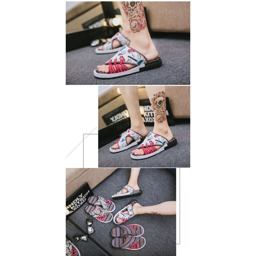 Dép đi trong nhà Chống Trượt Thời Trang Mùa Hè Cho Nam