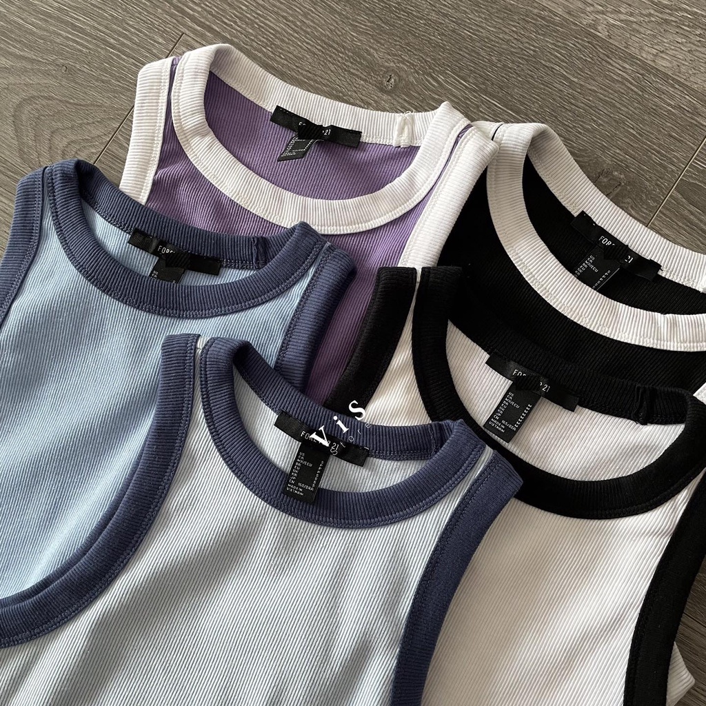 Áo croptop nữ sát nách dáng ôm