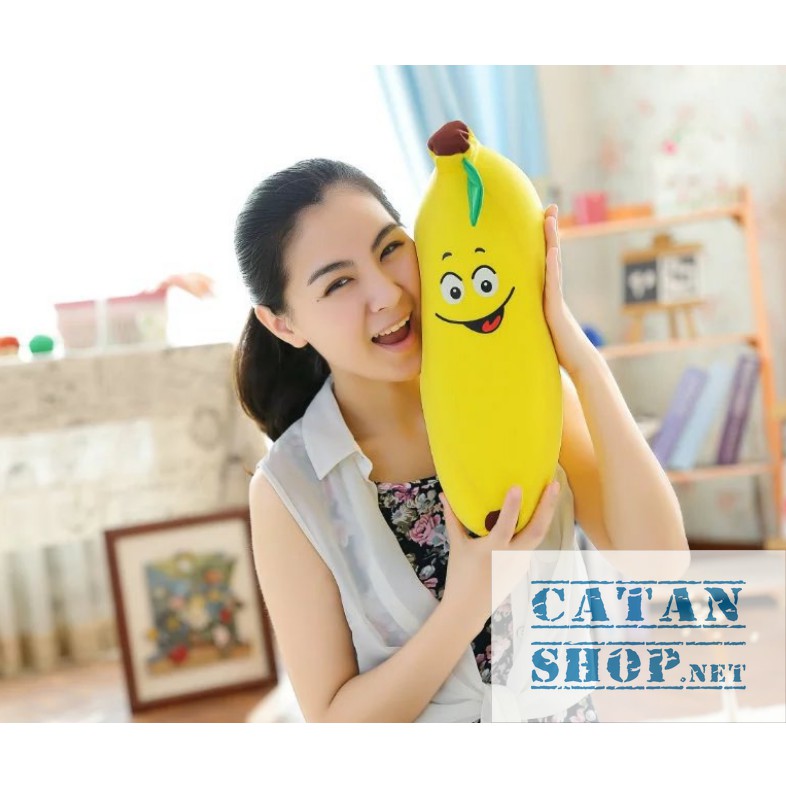 [Freeship] Gối Kê Cổ Chữ U Biến Hình Siêu CUTE  cà rốt, dưa hấu, chuối thun Siêu Mịn