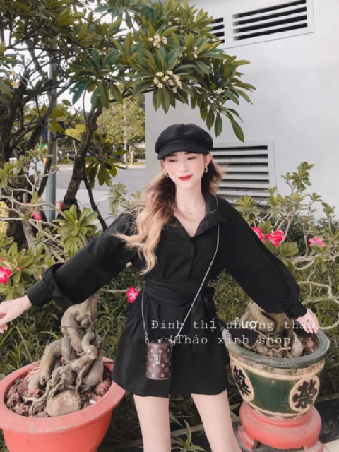 [Mã FATHANG5 giảm 10K đơn 50K] SET SOMI TAY DÀI THẮT EO KÈM SHORTS | BigBuy360 - bigbuy360.vn