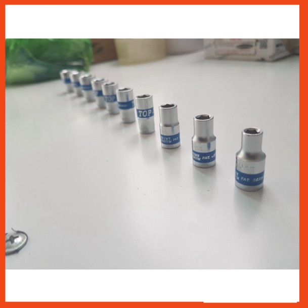ĐẦU KHẨU NGẮN 1/4 LỤC GIÁC CHÍNH HÃNG TOP ( ĐỦ SỐ )