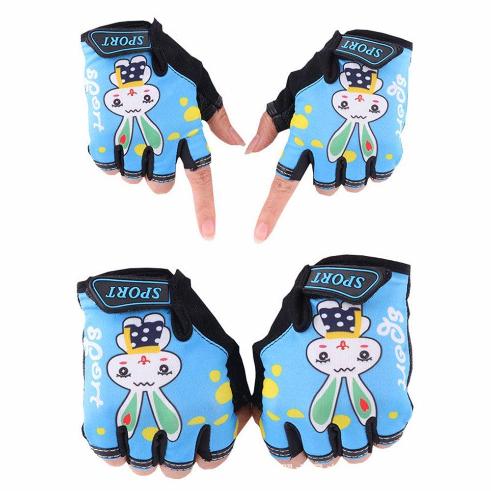Găng Tay Xe Đạp Nửa Ngón Chống Trượt Thời Trang