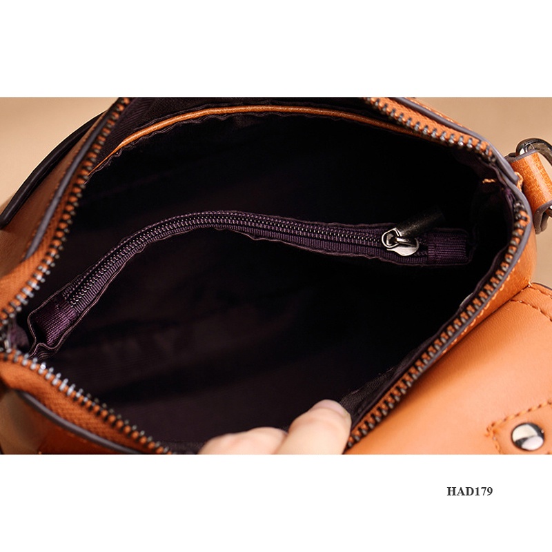 Samdo: Balo kiêm túi xách nữ da thật cao cấp  - Chính hãng Huada - phong cách Hàn Quốc công sở đi làm đi chơi HAD179