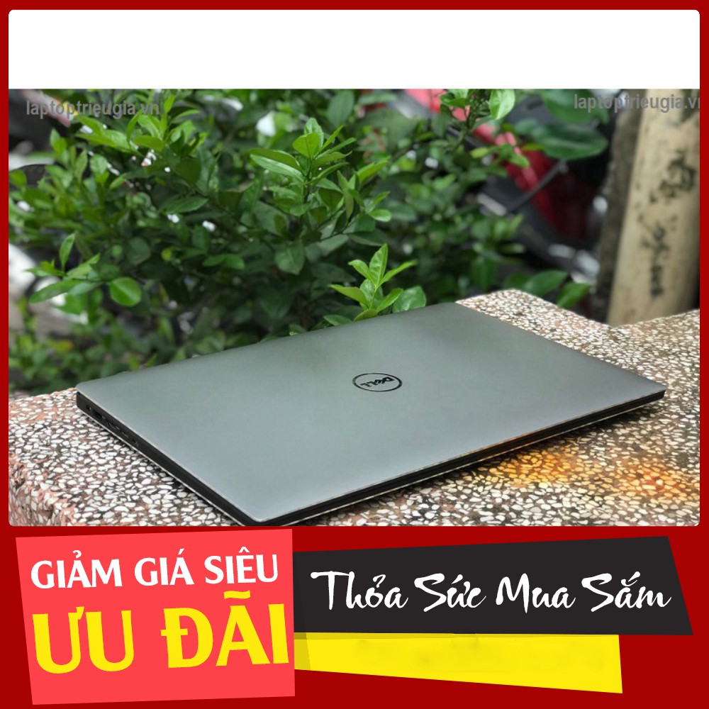 Laptop Cũ Dell XPS 9550 Bạc : i5 6300H 8Gb SSD256GB GTX960M 15.6 inch FullHD máy đẹp Likenew | BigBuy360 - bigbuy360.vn