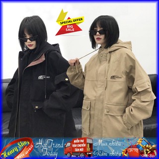 [Giá Tốt] ÁO KHOÁC KAKI NGOẠI FORM RỘNG Atiresonce [M150 - Kèm Ảnh Thật]