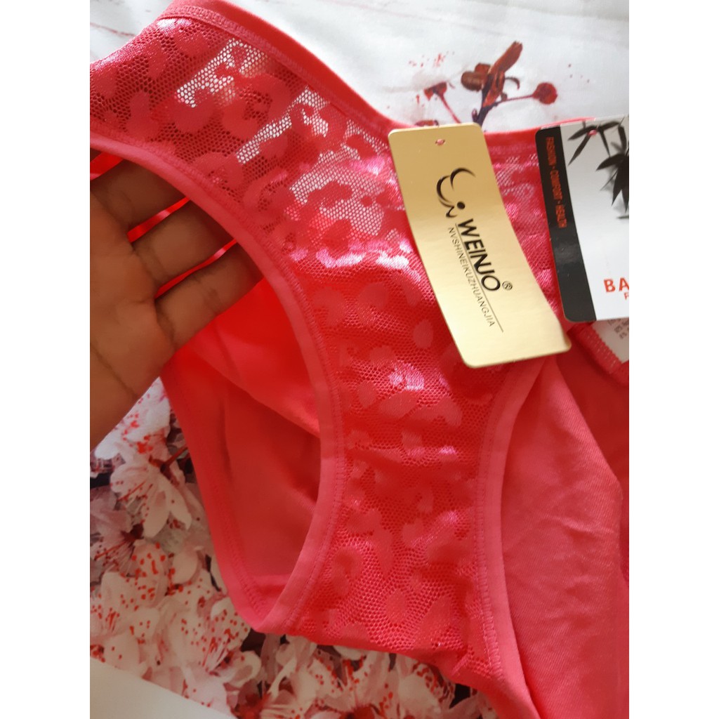 Quần Lót Nữ - 5 Quần Cotton Ren Trước - Mã 1230 | BigBuy360 - bigbuy360.vn