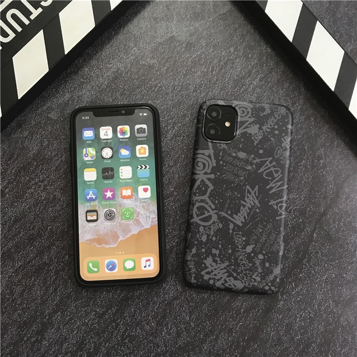 Ốp lưng họa tiết grafitti nhiều màu cho iPhone 11 Pro MAX i7 i8 plus XR XS MAX SE 2020 | BigBuy360 - bigbuy360.vn