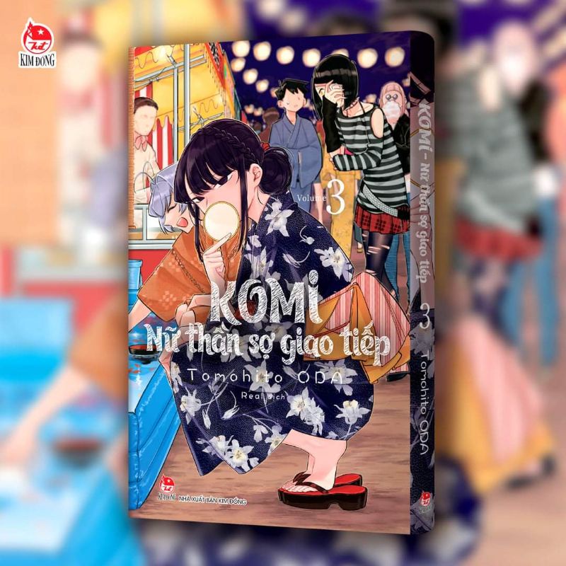 Truyện - Komi nữ thần sợ giao tiếp - compo Tập 1.2.4.5.6.7 8 9 10 11 12 Bản in đầu full phụ kiện