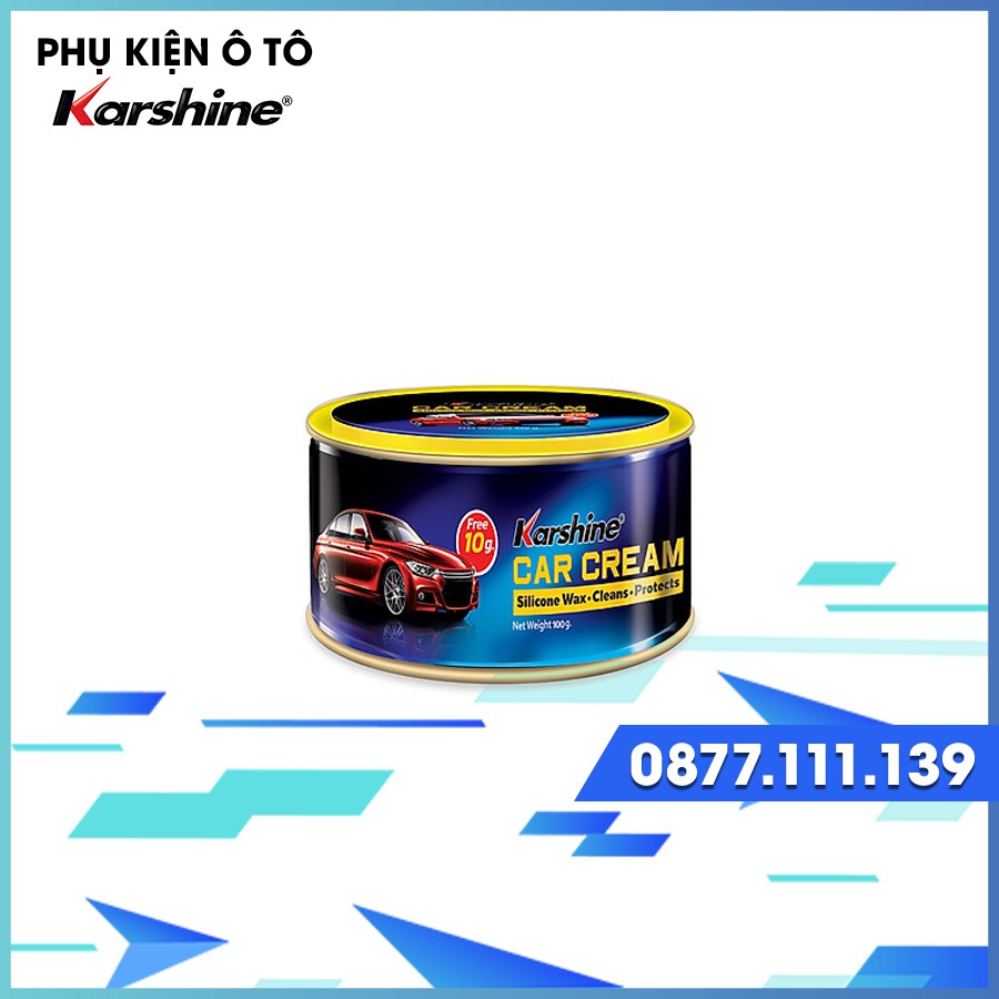 [GIÁ TỐT NHẤT]💥KEM ĐÁNH BÓNG SƠN KARSHINE Car Cream 220g💥