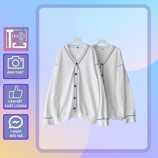 [sẵn]Áo khoác cadigan trơn form rộng (ảnh thật tại shop) Tanazi Closet