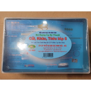 Bộ cắt khâu thêu Lớp 5.