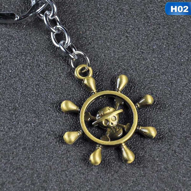 Móc khóa kim loại hình nhân vật trong phim one piece