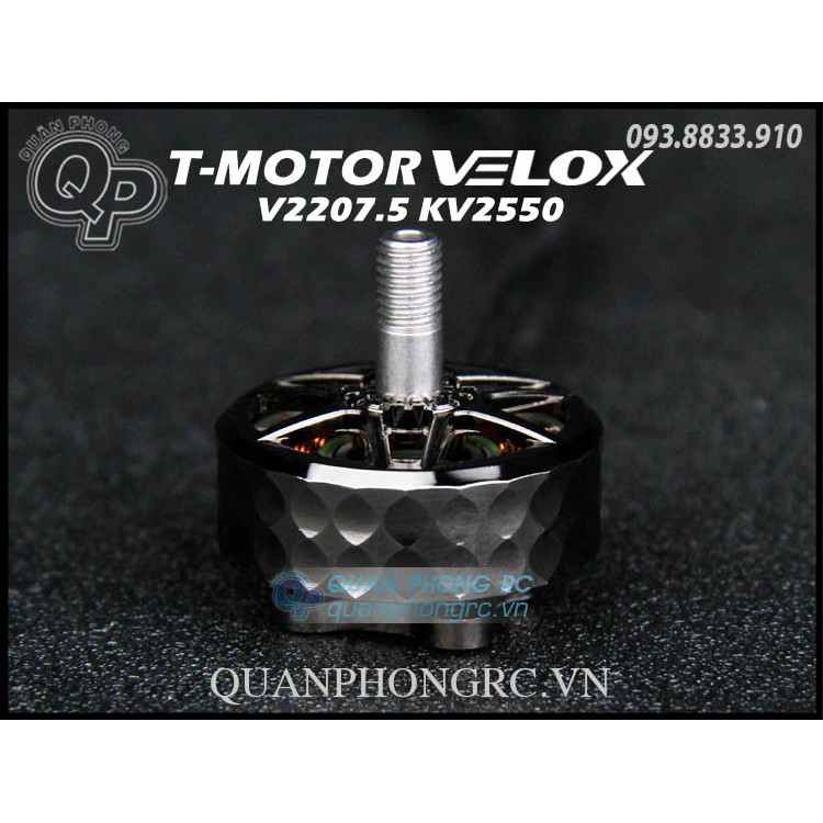 T-Motor Velox V2207.5 KV2550 Brushless Motor