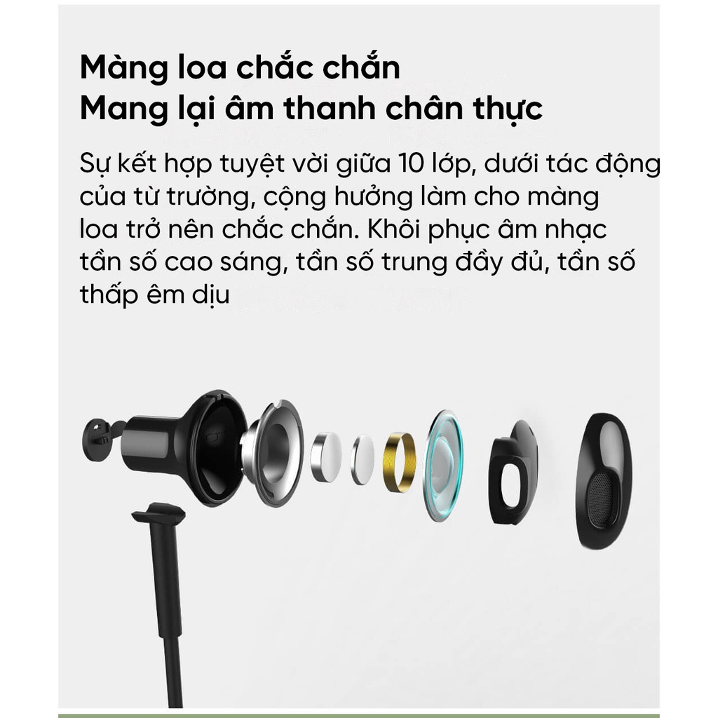 [Mã 159ELSALE hoàn 7% xu đơn 300K] Tai nghe Bluetooth Xiaomi Neckband Earphone Basic