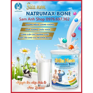Sữa non natrumax bone phòng ngừa loãng xương, bổ sung đề kháng cho người từ 18 tuổi