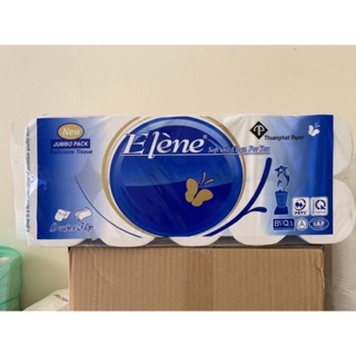 Giấy vệ sinh elene 10 cuộn 3 lớp không lõi
