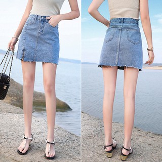 {CHÂN VÁY CÔNG SỞ BIGSIZE} Chân váy jean bigsize