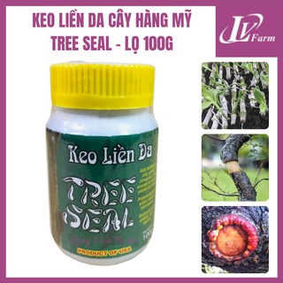 Keo Liền Da Cây Mỹ TREE SEAL - Lọ 100g Keo Đen - Keo Liền Sẹo, Vết Cắt, Hỗ Trợ Chiết Cành Cho Hoa Lan, Cây Cảnh