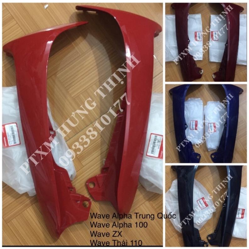 Đôi Yếm Honda Chính Hãng Đủ Màu Xe Wave Alpha Trung Quốc, Wave Alpha 100, Wave ZX, Wave Thái 110
