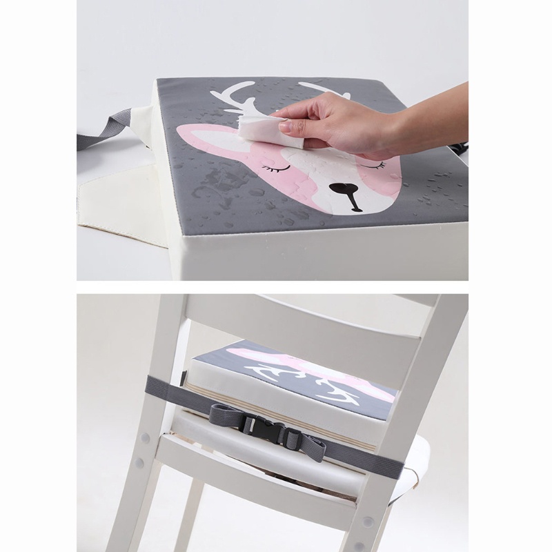 Đệm Lót Ghế Ngồi Họa Tiết Hoạt Hình Có Thể Tháo Rời Và Tháo Rời Tiện Dụng Cho Bé Sơ Sinh