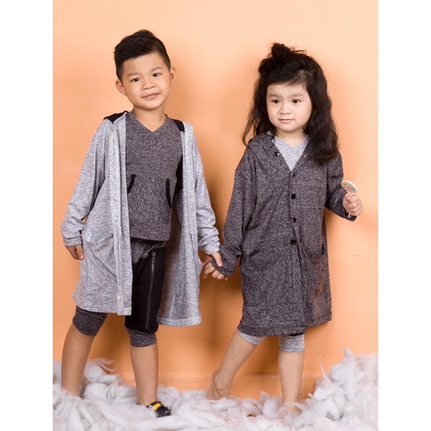 20-50kg | Áo khoác Cardigan Unisex cho bé