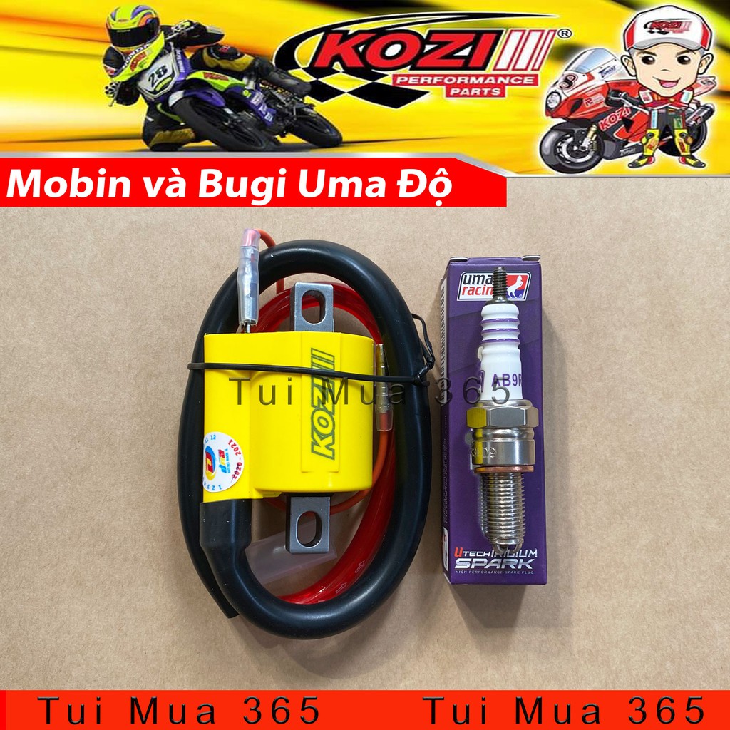 Mobin Sườn và Bugi Uma Độ Cho Xe Wave S, RSX, Wave RS, Future 125, Exciter 135cc - Malaysia