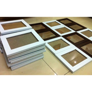 Khung hình gỗ mặt kính cho ảnh 10x15 (A6)