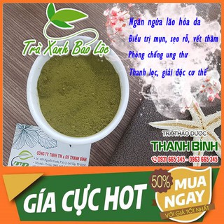 Bột Trà Xanh 100% Nguyên Chất 100gr