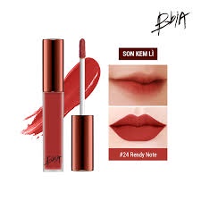 Son BBIA Velvet Lip Tint ver5 màu 24-đỏ đất
