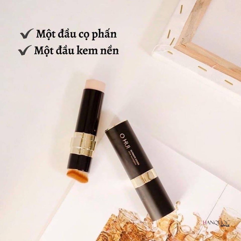 Kem nền dạng thỏi Ohui Ultimate Cover Stick Foundation❤️Chuẩn Auth 100%❤️che khuyết điểm tốt- không bí bít- siêu mịn đẹp