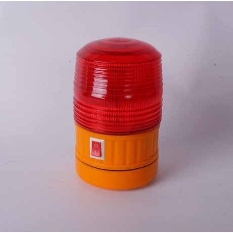 Đèn cảnh báo dùng 4 pin đế nam châm