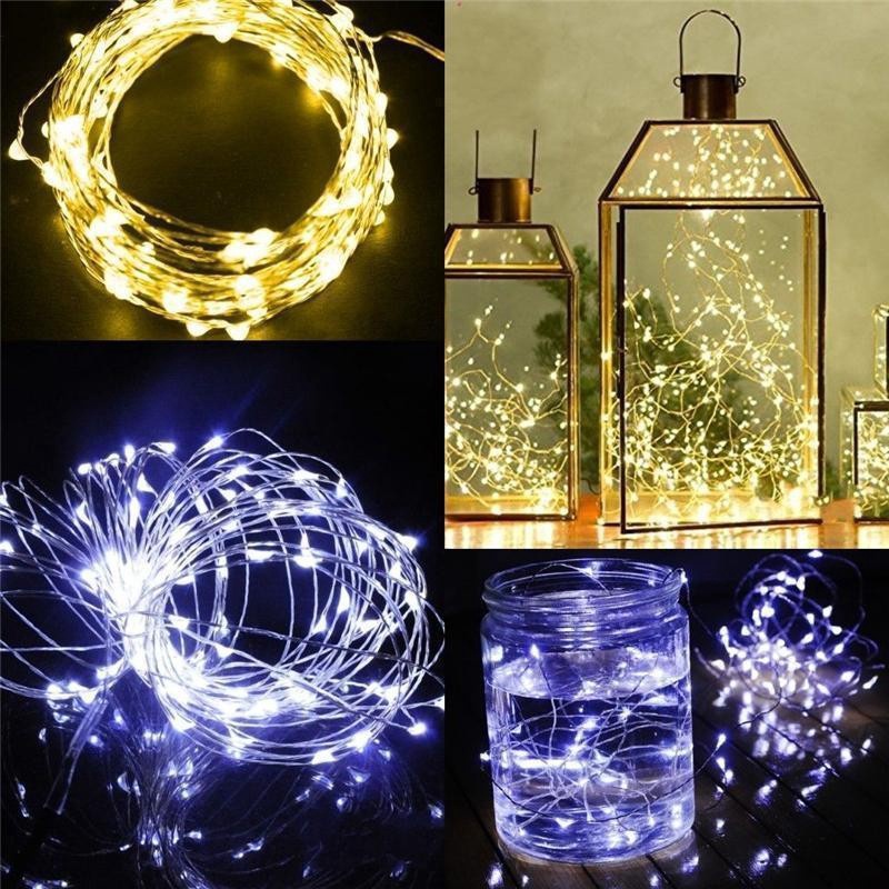 Dây Đèn Led 20 / 30 Bóng Dây Đồng 2 / 3M Trang Trí Lễ Hội &amp; Tiệc Tùng &amp; Lễ Hội