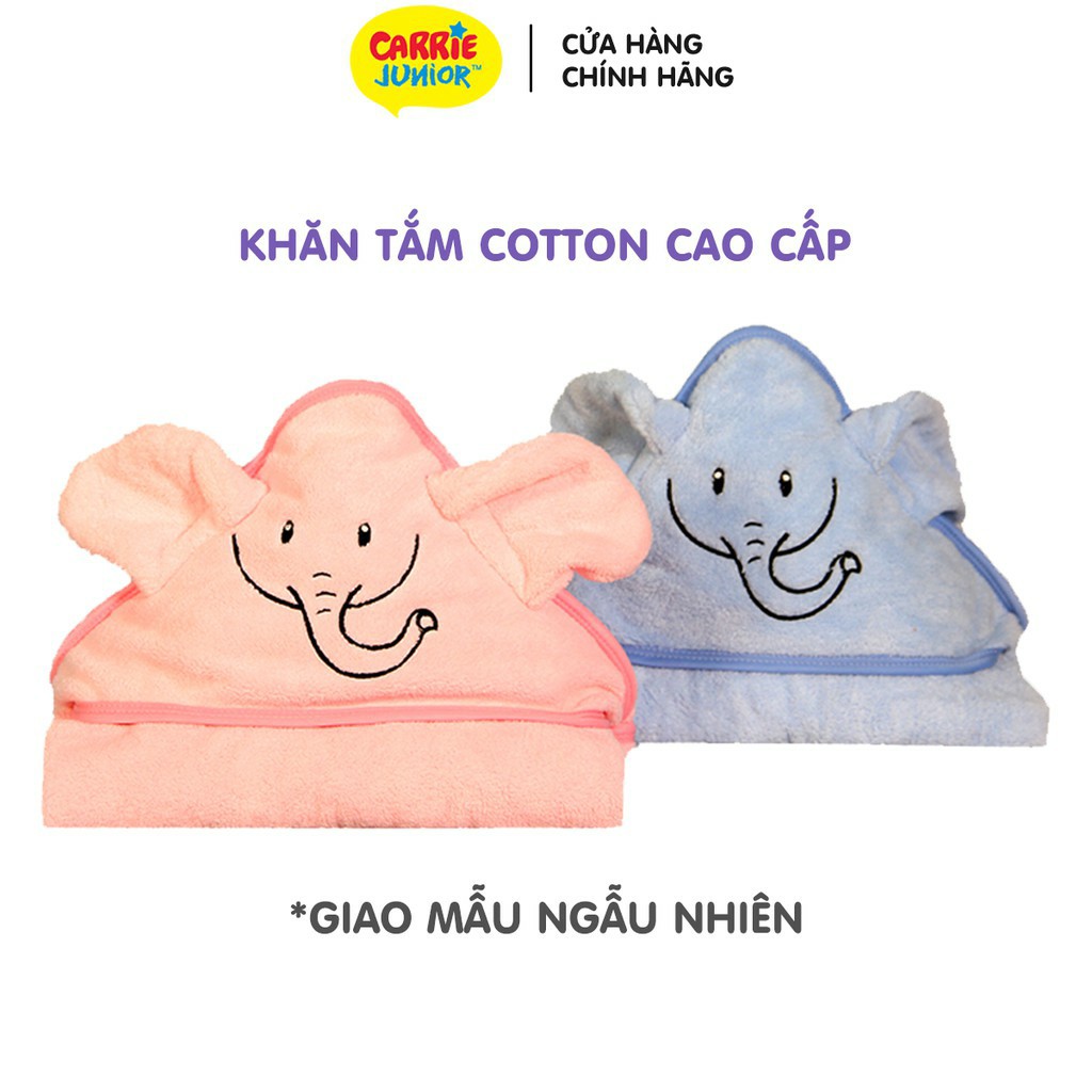 Khăn Tắm Voi Cao Cấp Cho Trẻ Carrie Junior